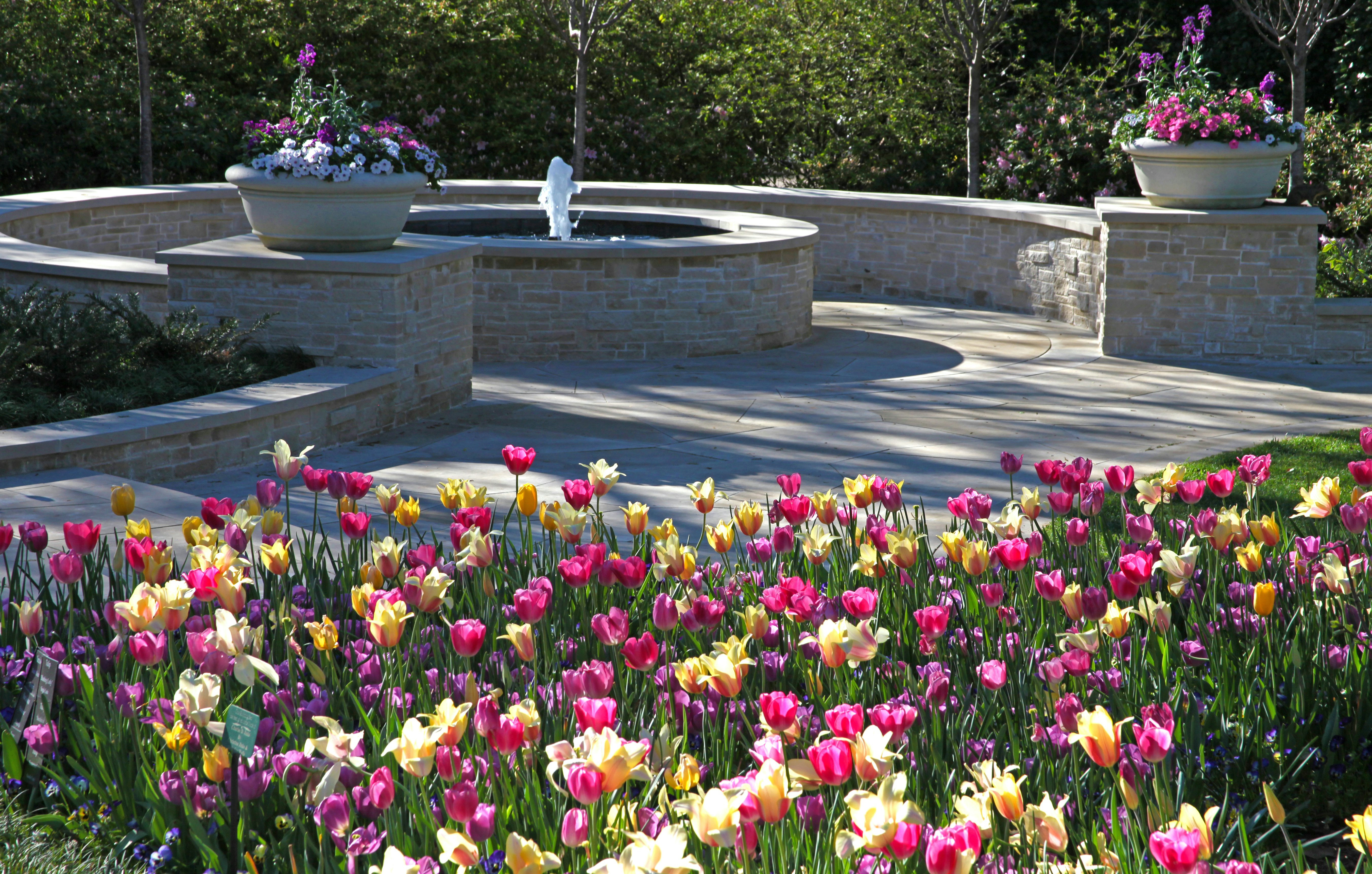 Fountain in the Garden of Memories