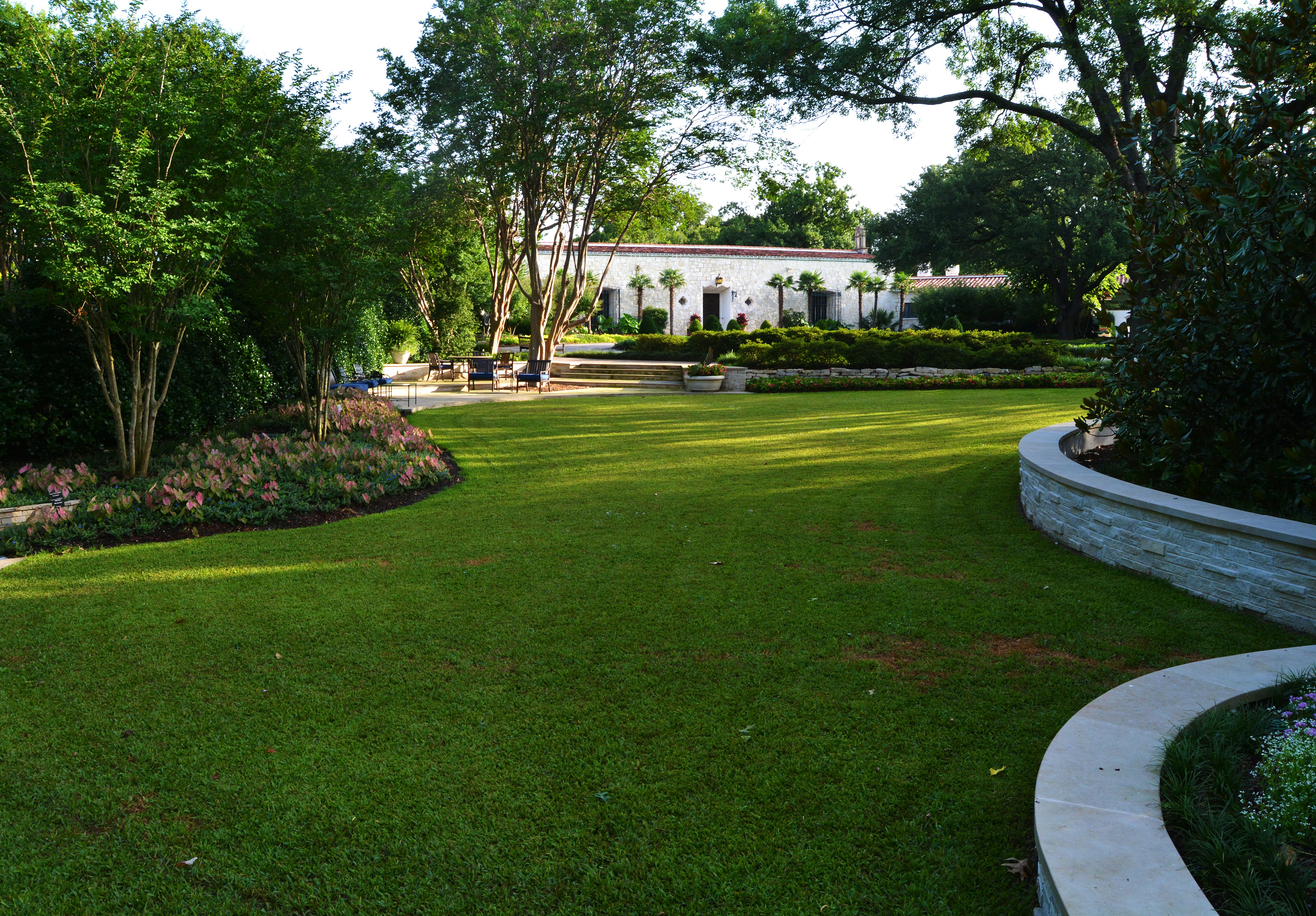 Green Lawn at the Garden of Memories