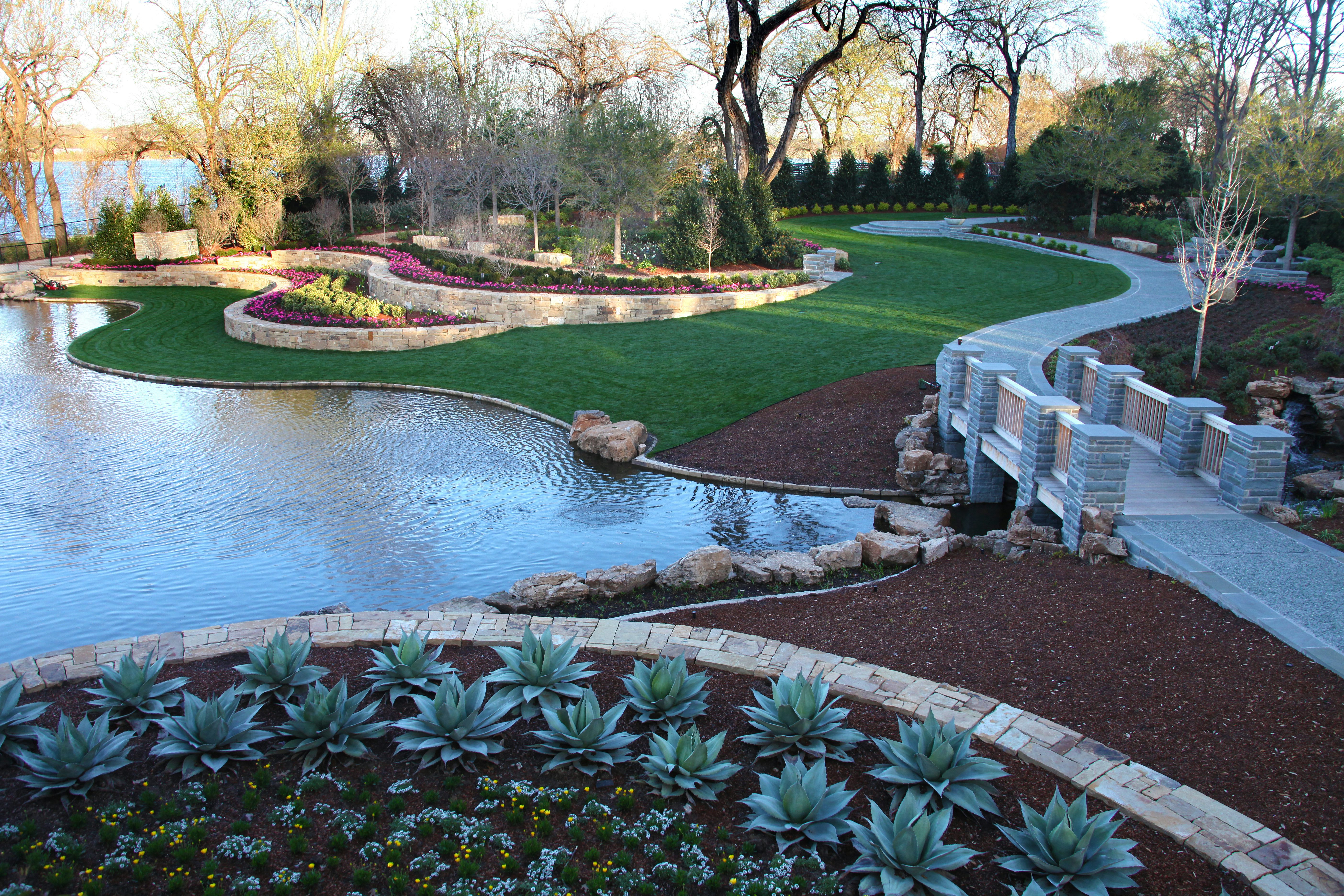 A Tasteful Place Lagoon in the Spring