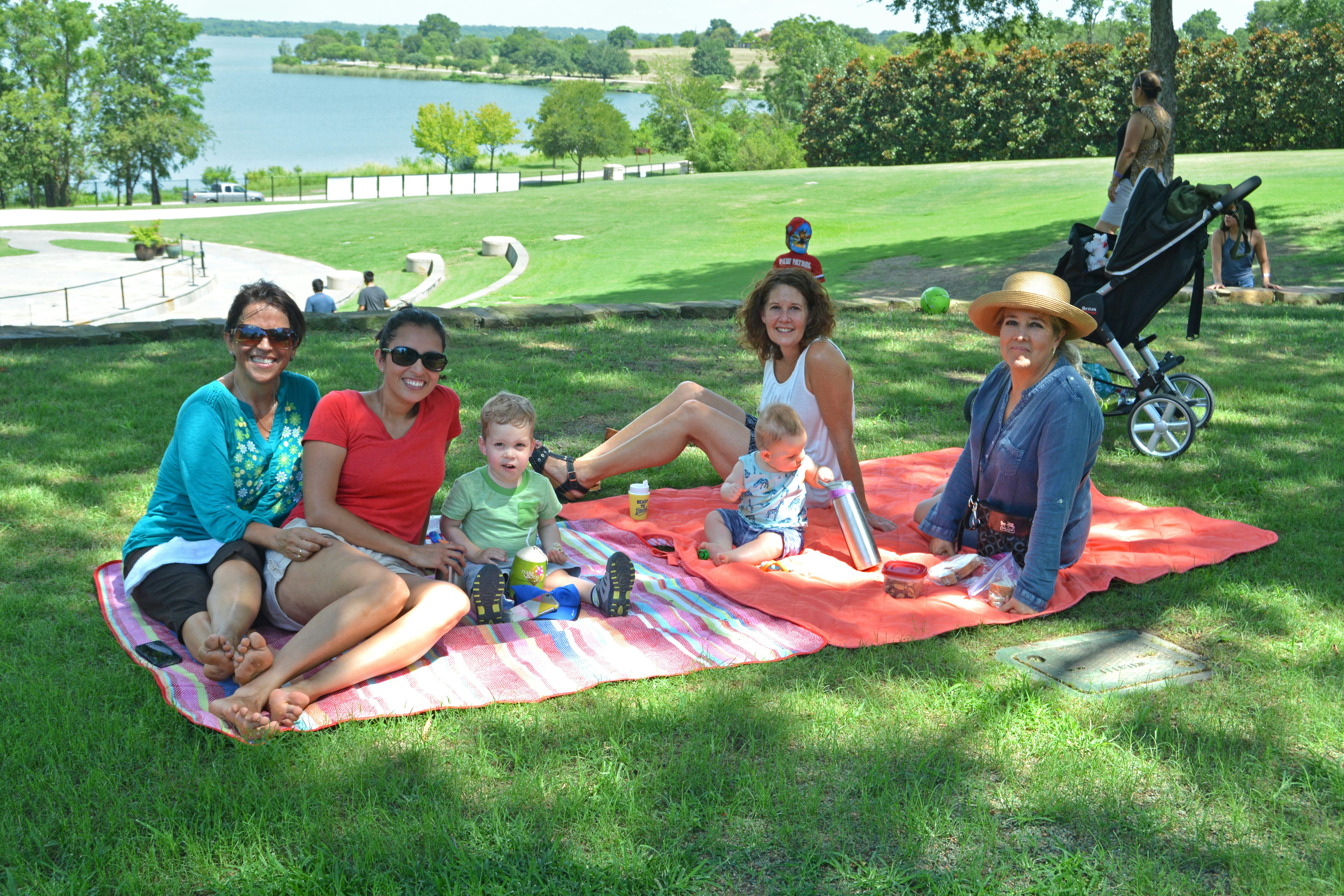 August Picnic by the lake