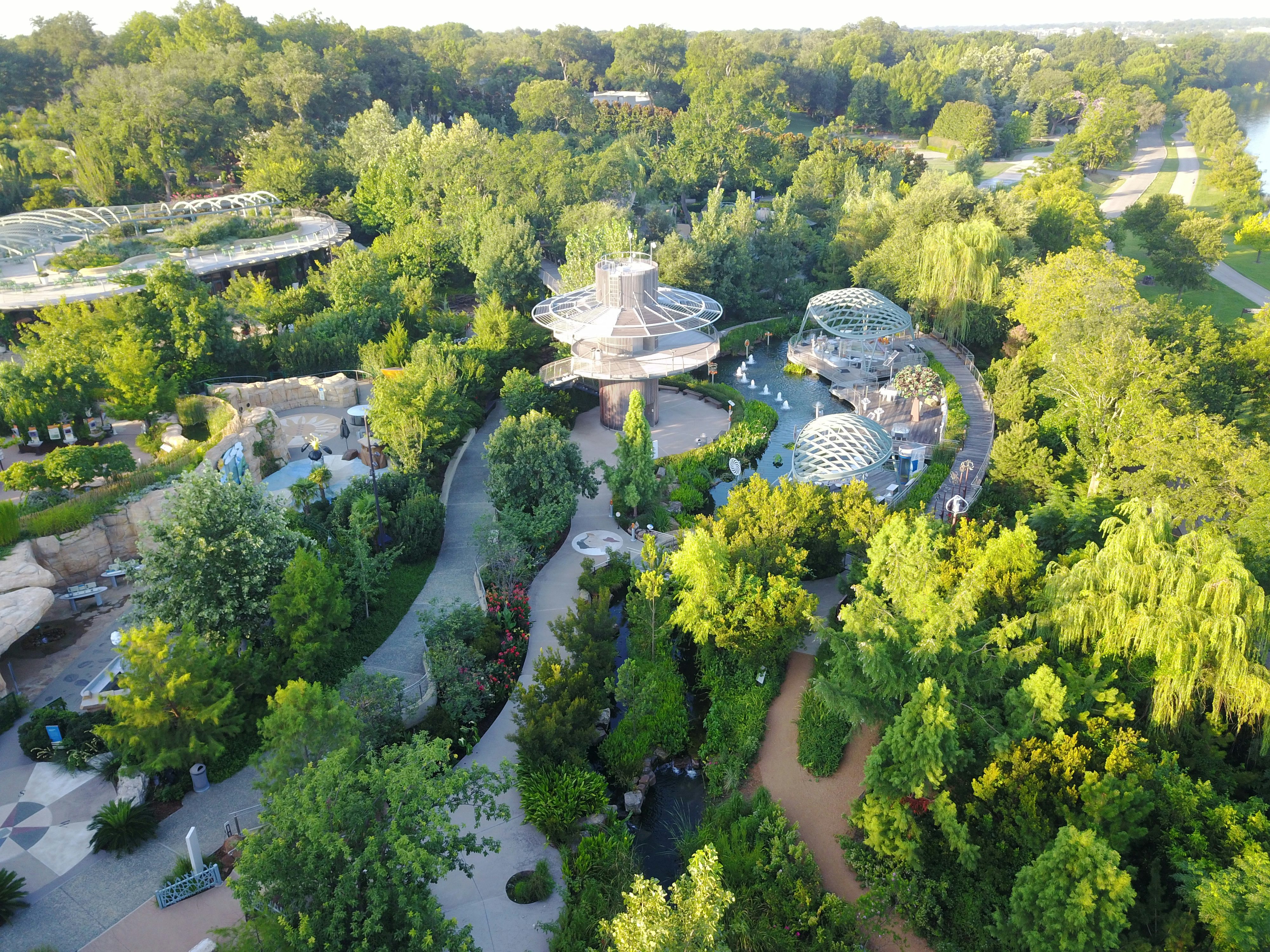 Children's Garden view from above