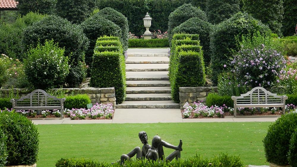 The McCasland Sunken Garden
