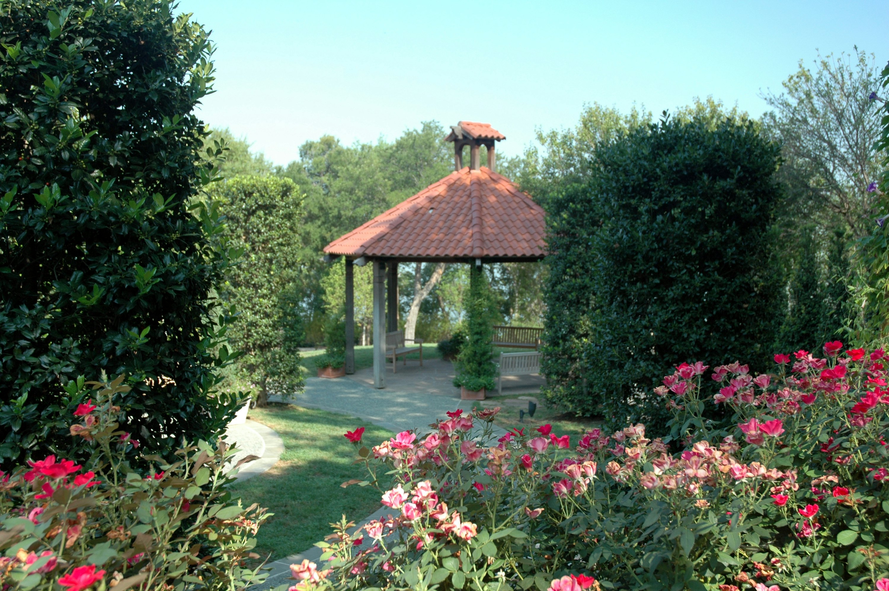 View of the Gazebo from the Boswell Garden